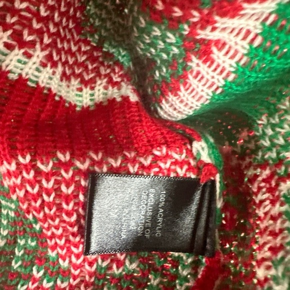 Men's Blizzard Bay Buff Workout Santa Gains Ugly Christmas Sweater - Size M New - Picture 6 of 6